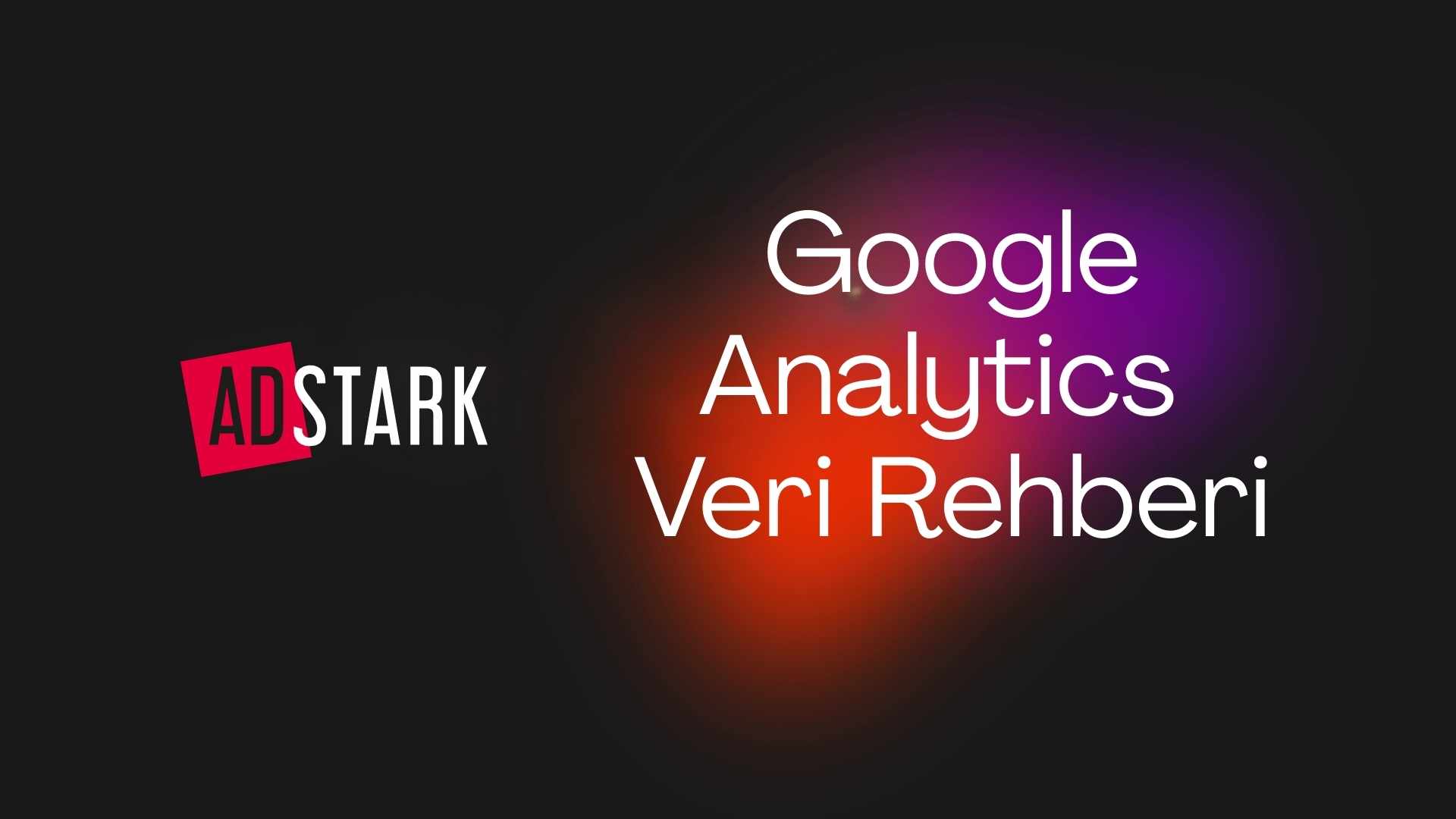 Google Analytics Veri Rehberi
